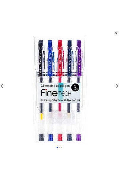 Dong-A Fine Tech 0.3 mm Jel Kalem 5 Renk