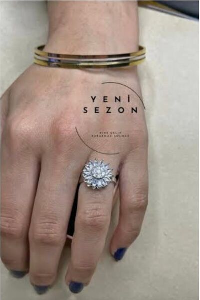 ISTBIRD ACCESSORIES Ayarlanabilir Zirkon Tasli Yuzuk