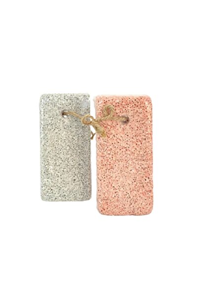 YUNA : حجر الكعب 2 قطعة. (حجر الخفاف): تقشير الجسم