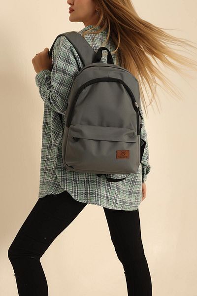 Rosmod Unisex Σκούρο Γκρι Σακίδιο πλάτης με πολλά μάτια