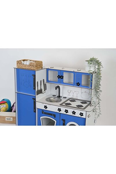 bahadır grup Ahşap Oyuncak Mutfak Buzdolaplı