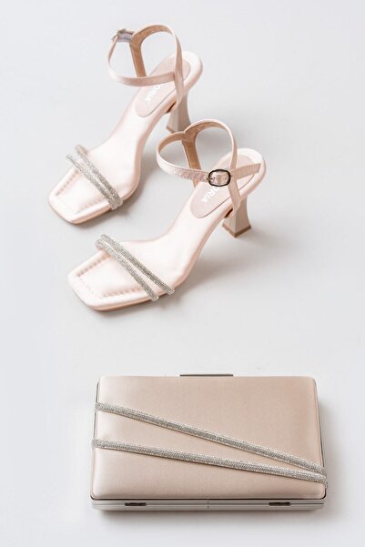 lmn ayakkabı Skin szatén 5 mm-es szivacsos ortopéd varrott talpú kétpántos bokacsatos cipő