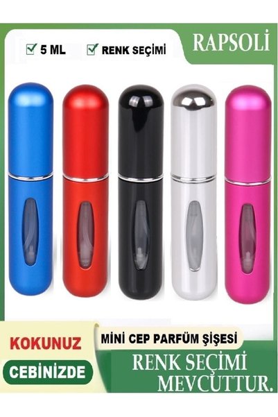 RAPSOLİ Nanopro Doldurulabilir Parfüm Şişesi, Parfüm Şişesi,cep ,transfer Par...