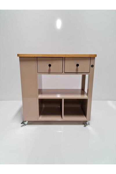 Dipole Furniture Handy Mat Lake Sütlü Kahve Mutfak Servant Mobilyası