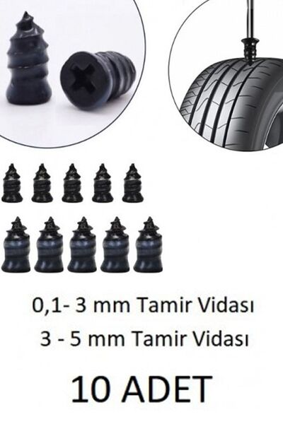 Genel Markalar Lastik Hızlı Tamir Kiti Kauçuk Delik Tıkama Kit