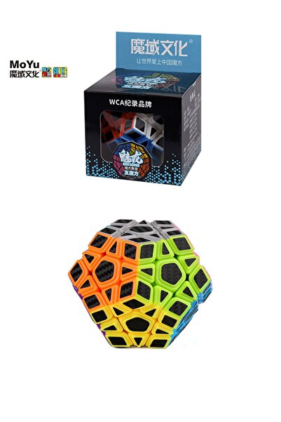 hediyecik Moyu Meilong Megaminx Karbon Fiber Zeka Küpü Akıl Küpü Küp Speed Cube