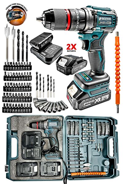 PROXTECH ProX Premium 36vf Kalite Kömürsüz Motor Çelik Mandren Darbeli Şarjlı...