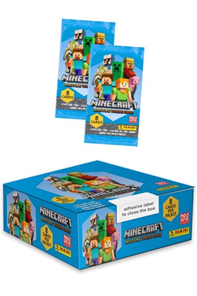 TOYFEST Panini Minecraft Trading Kart - 2 Paket