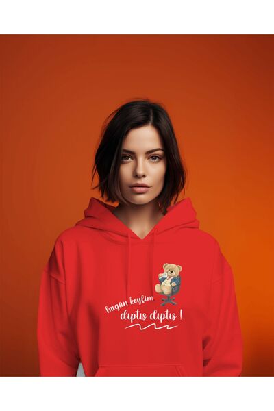 Hediyenza M-am distrat astăzi, am ursuleț de pluș Hanorac cu glugă Hanorac cu...