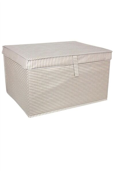 ellahomedekor ELLA HOME ALAS 1 ADET KAPAKLI MEGA PLUS KUTU HURÇ 70*40*30 CM