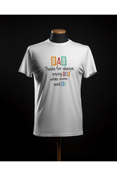 Hediyenza Μπλουζάκι Dad - Μπλουζάκι Dad, Δώρο για την Ημέρα του Πατέρα, 100% βαμβάκι