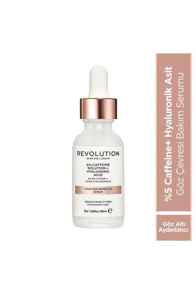 REVOLUTİON SKİNCARE Revolution Skincare Göz Serumu Kafein Ve Hyaluronik Asit ...