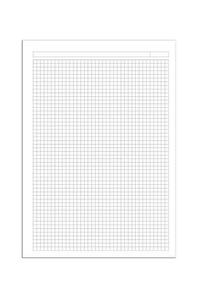 Etika A4 School Notebook - 144 Sheets (72 Sheets), Spiraled, Pack of 4, Checked