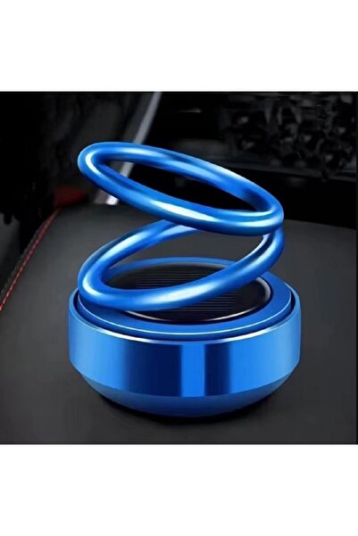 hediyeconcepti Araç Oto Güneş Enerjisi Dönen Aromaterapi Hava Fresher Çift Ha...