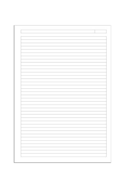 Etika A4 Lined School Notebook - 144 Sheets (72 Sheets), Spiral, Pack of 4
