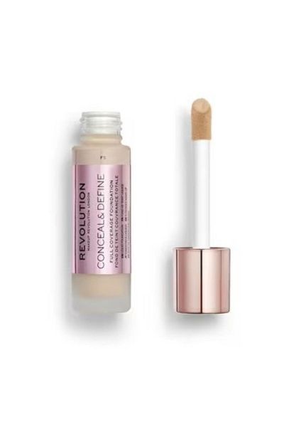 Revolution Oil-Free Formula Conceal & Define Foundation F5