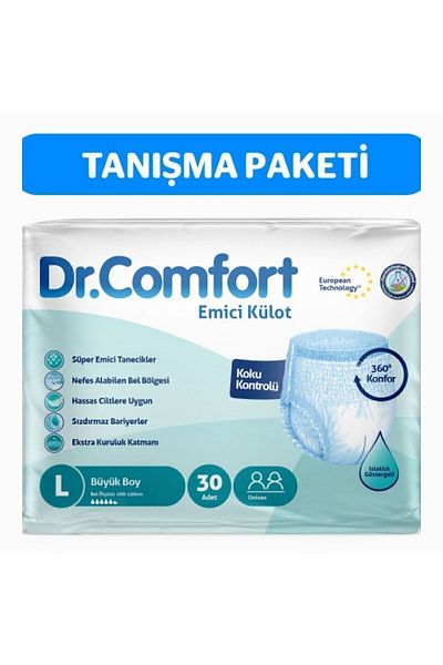 Dr.Comfort Adult Absorbent Panties Large 30 Pieces 1 Pack 30 Pieces
