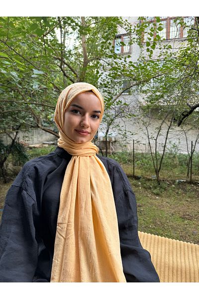 shalby Bamboo Crash Shawl - Hijab Melon