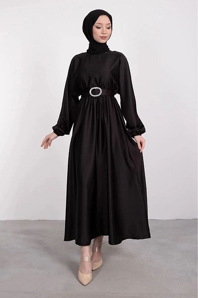 HB MODA COLLECTİON Σατέν Φόρεμα για Ειδικές Περιστάσεις