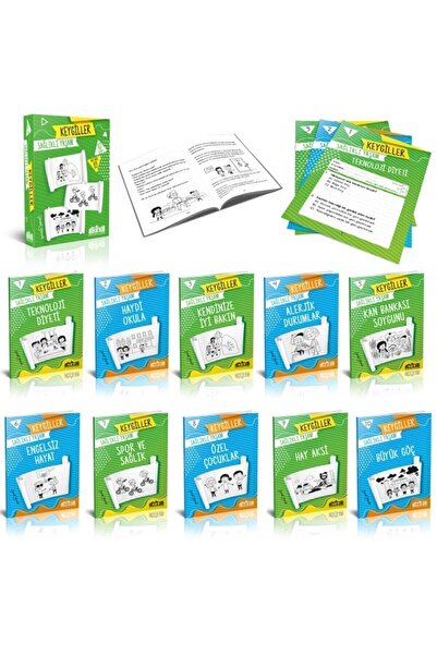 Key Kaliteli Eğitim Yayınları 7 Yaş Üzeri Okumayı Sevdiren Set - Keygiller Sa...