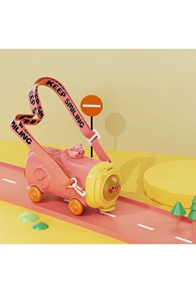 Luca Mia Araba Şeklinde 500 Ml Askılı Suluk/Matara