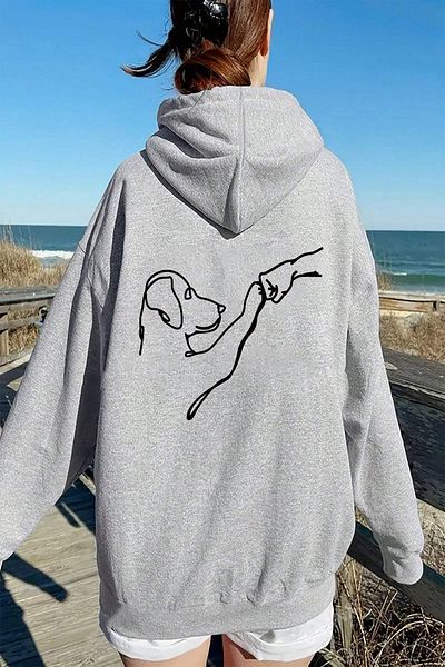 uyguntarz Bluza Dude PrintedCanOversize