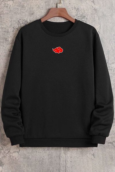 uyguntarz Унисекс суичър Ninja Akatsuki Crewneck