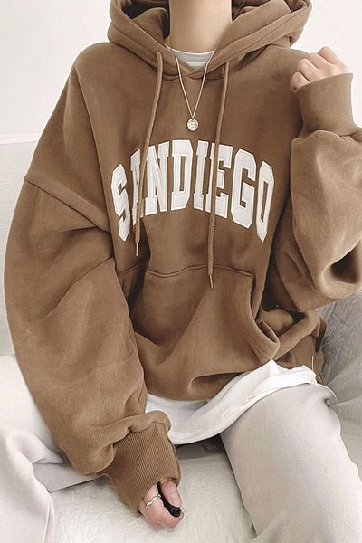 uyguntarz Φούτερ με στάμπα Sandiego Oversize