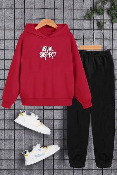 uyguntarz Kids Usual Suspect Tracksuit Set