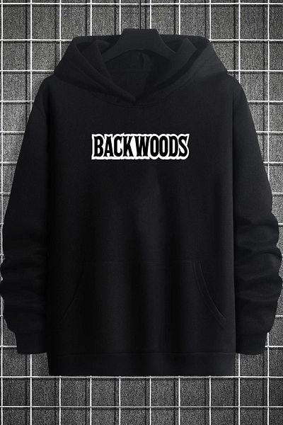uyguntarz Унисекс суичър с щампи Backwoods