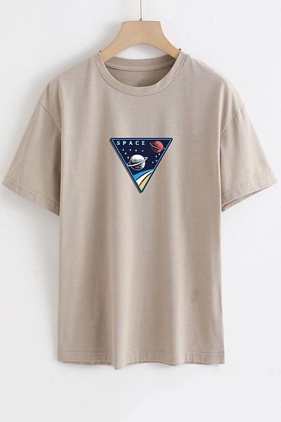 uyguntarz Μπλουζάκι Unisex Space Printed