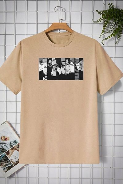 uyguntarz Μπλουζάκι Unisex Naruto Printed