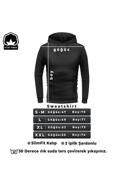 uyguntarz Unisex-Sweatshirt mit Mondphasen-Aufdruck