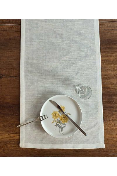 PİKKO HOME 40*152 εκ. Κρέμα Ζακάρ - Χρώμα