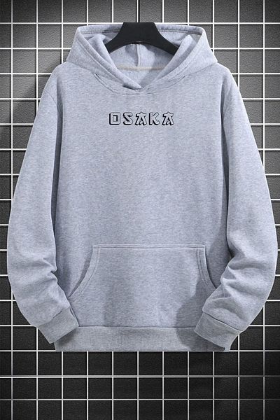 uyguntarz Φούτερ με κουκούλα Unisex Osaka με στάμπα