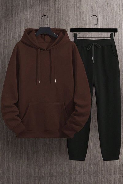 uyguntarz Seltenes bedrucktes Unisex-Trainingsanzugset