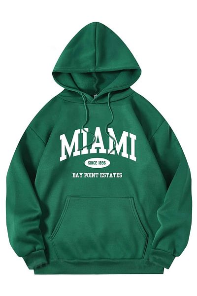 uyguntarz Φούτερ με στάμπα Miami