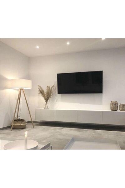 joy mob Joy Tv Ünitesi Tv Sehpası Alt Modül Beyaz 240 Cm Mdf