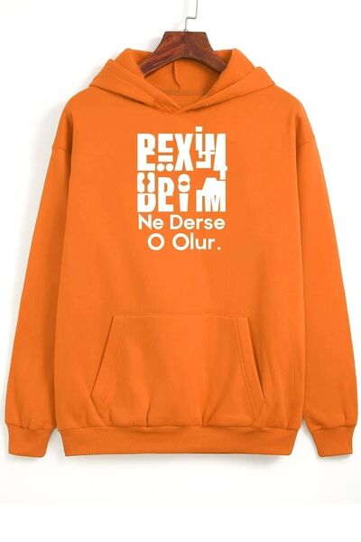 uyguntarz Was auch immer mein Meister sagt, gilt. Gefaltetes Sweatshirt