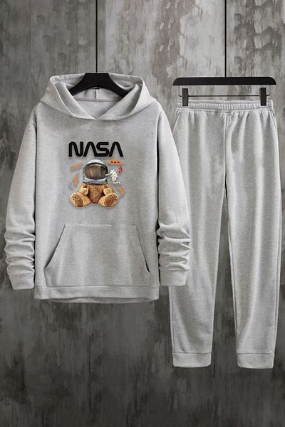 uyguntarz Σετ φόρμας Unisex Nasabear Printed