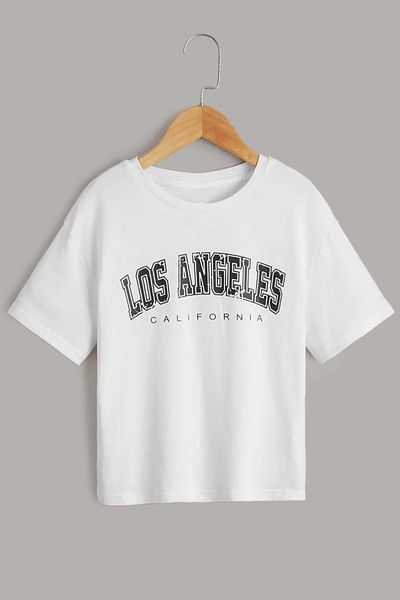 uyguntarz Tricou din bumbac Los Angles pentru copii