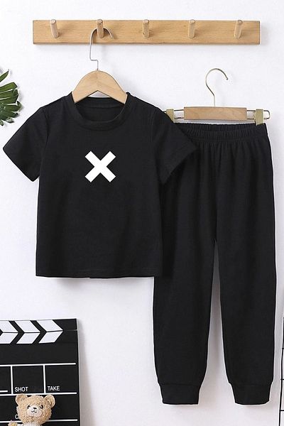 uyguntarz Σετ φόρμας Kids X Printed Bottom - Top