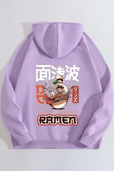 uyguntarz Unisex φούτερ με στάμπα Ramen