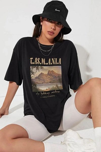 uyguntarz Μπλουζάκι Unisex Tasmania Printed