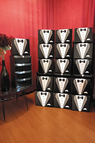 SABMAR Orta Boy 5 Adet Çeyiz Kolisi Damat Kolisi 31x42x12 1. Kalite Sert Muka...