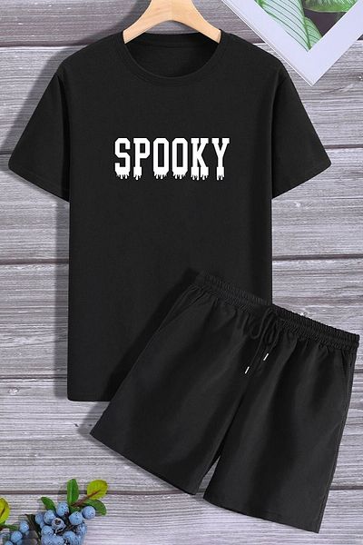 trendypassion Σετ αθλητικών μπλουζών Spooky Shorts