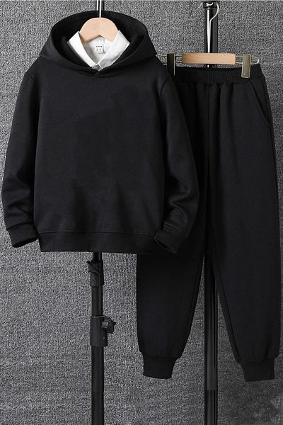 uyguntarz Σετ φόρμας Unisex Πεταλούδα & Letter Graphic printed