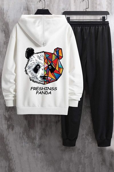 uyguntarz Σετ φόρμας Unisex Panda