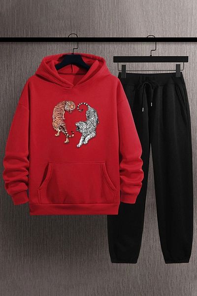 uyguntarz Σετ φόρμας Tiger Printed
