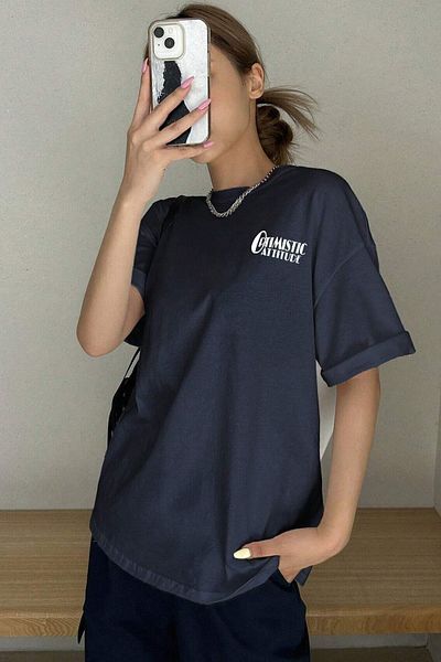 uyguntarz Unisex T-Shirt mit optimistischem Aufdruck